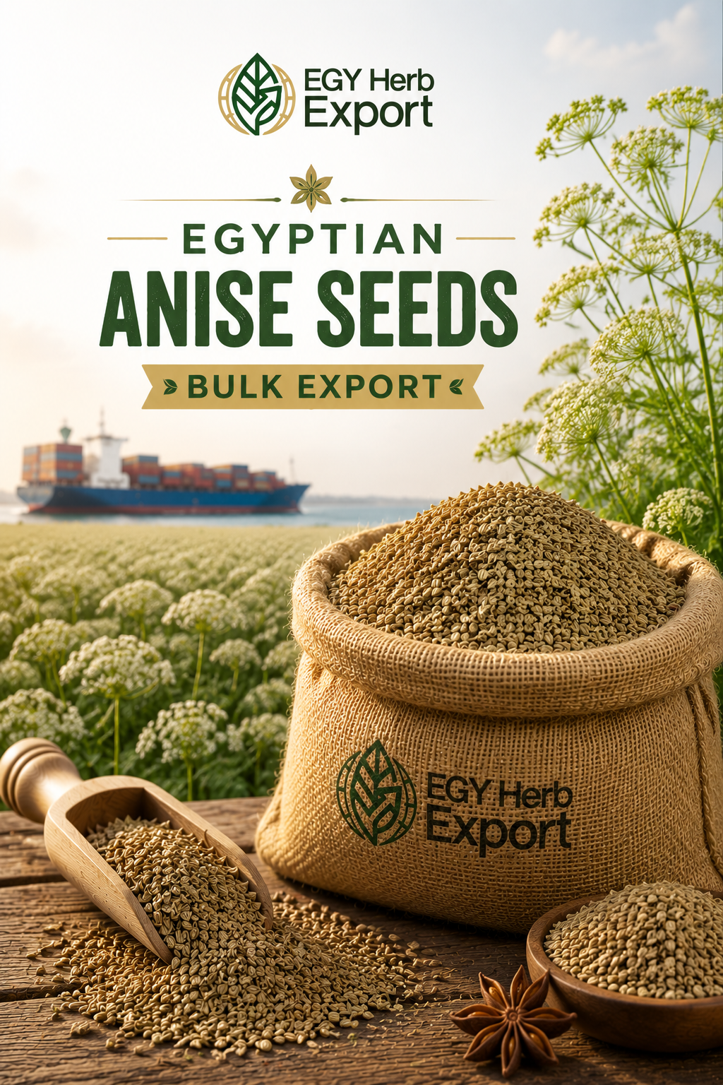 Egyptian Anise Seeds Bulk Export