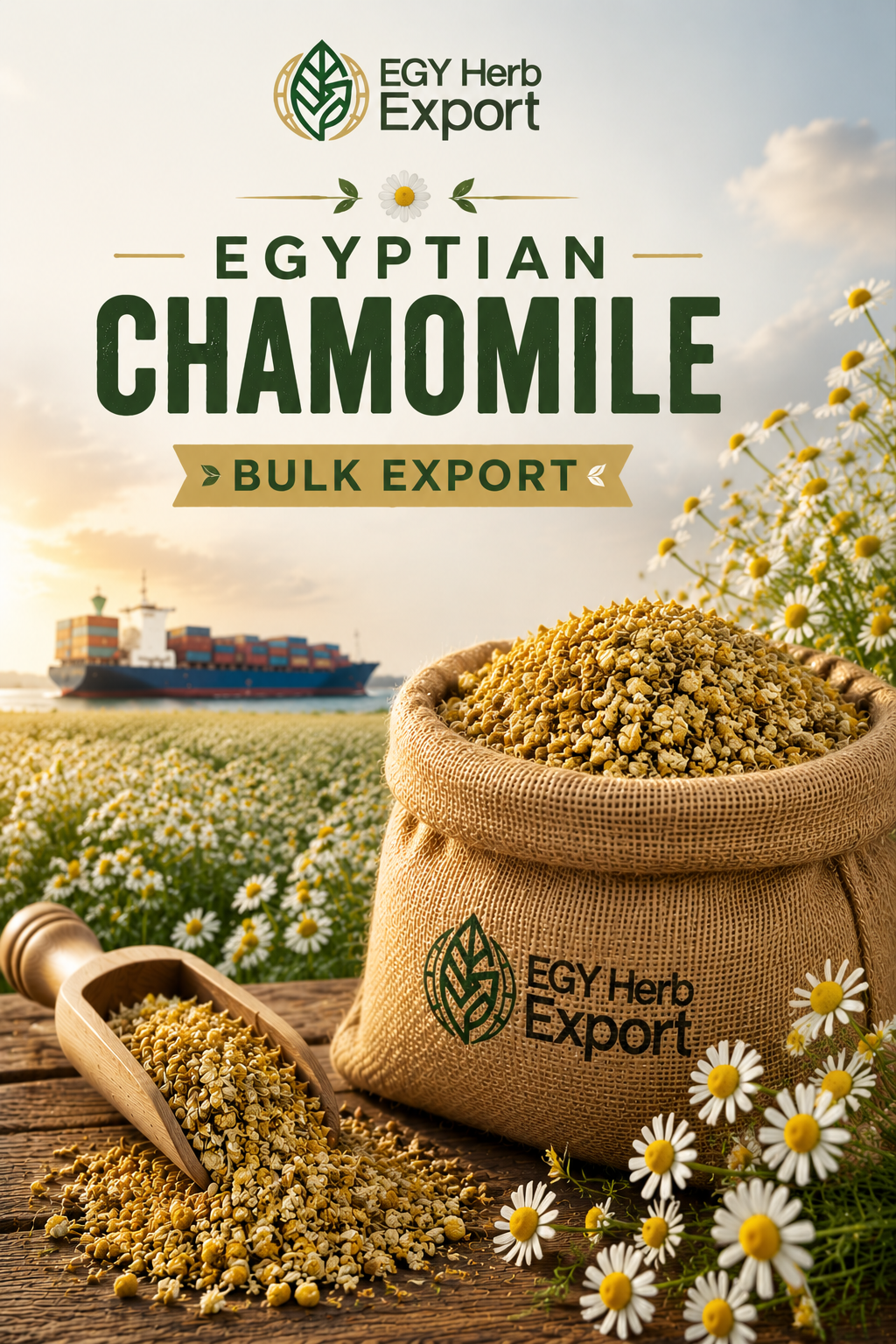 Egyptian Chamomile Bulk Export