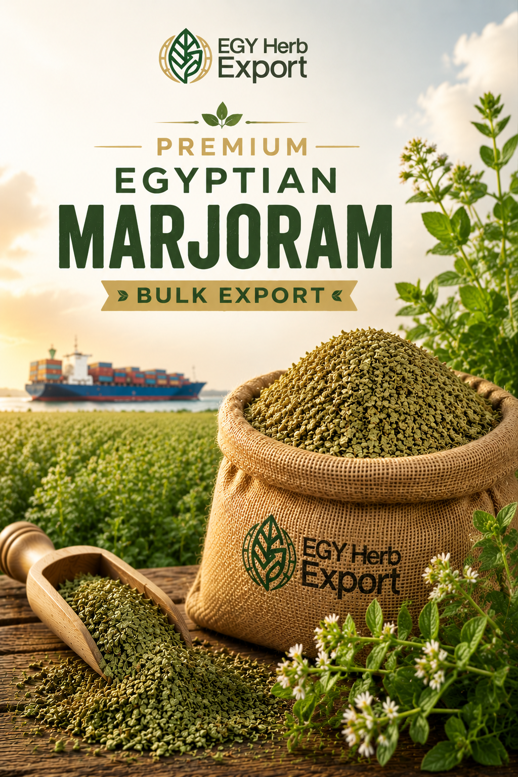 Premium Egyptian Marjoram Bulk Export