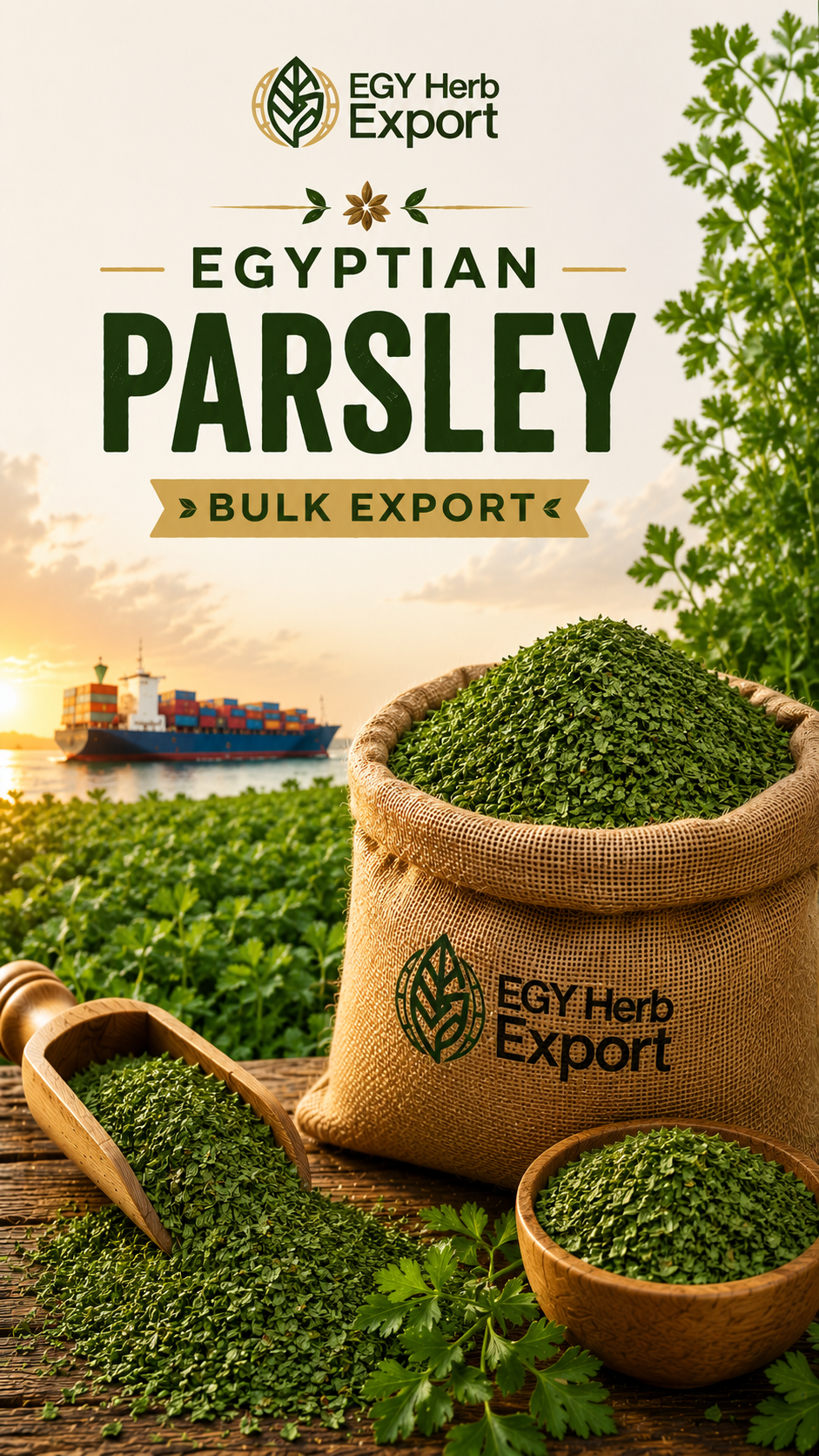 Egyptian Parsley Bulk Export