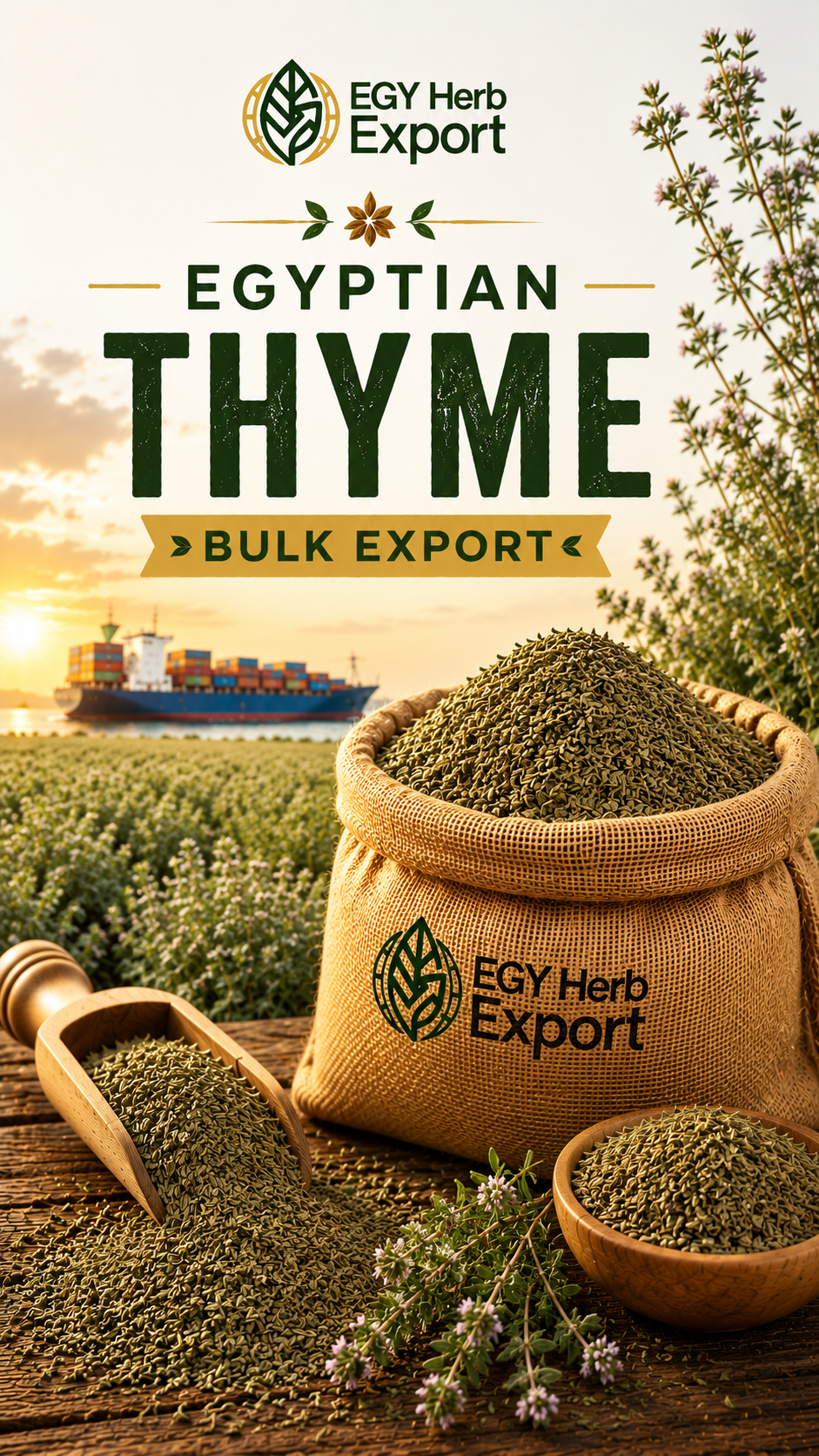 Egyptian Thyme Bulk Export