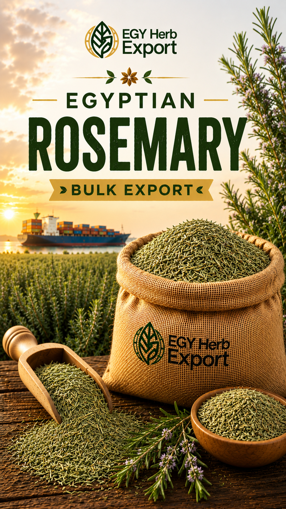 Egyptian Rosemary Bulk Export