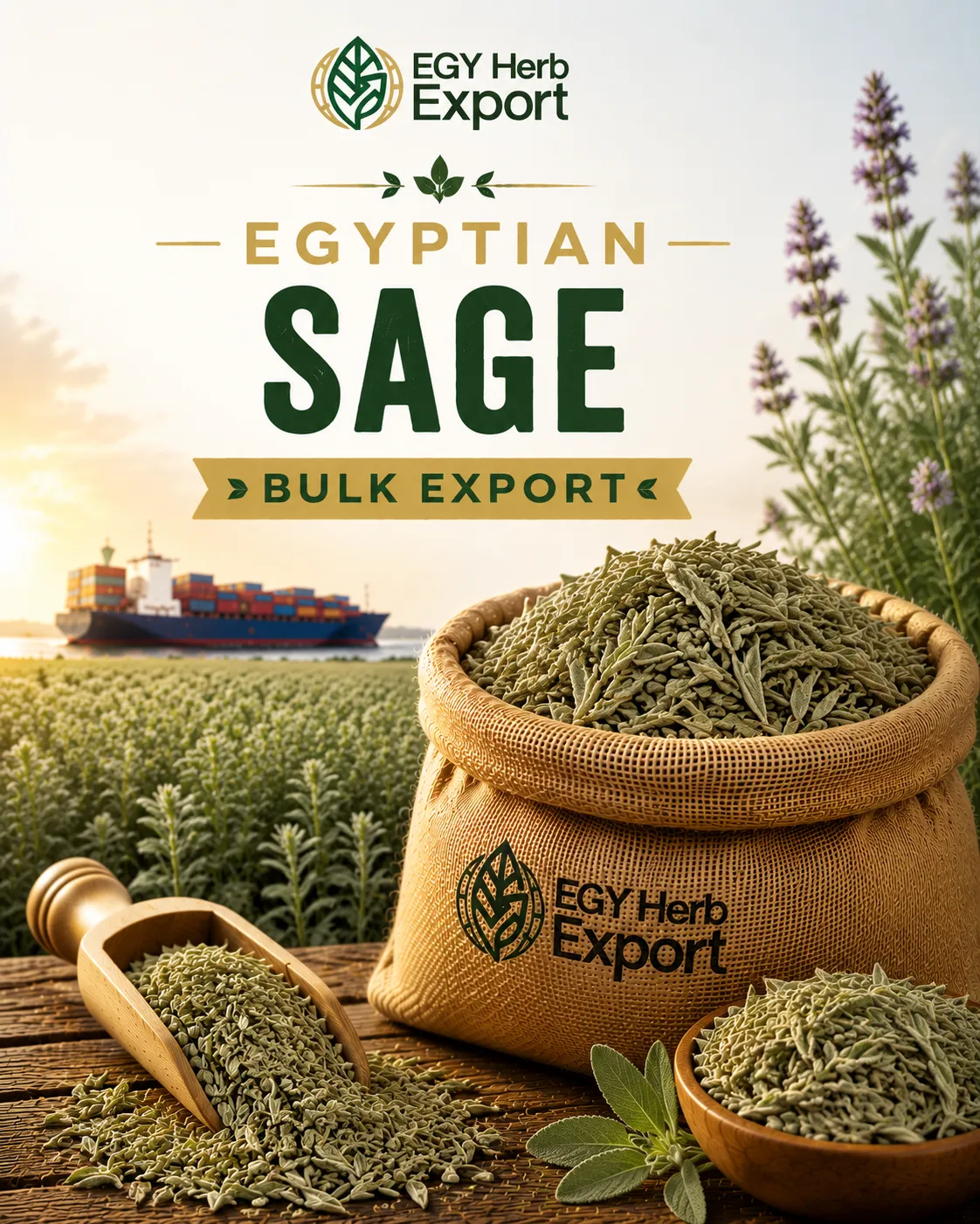 Egyptian Sage Bulk Export