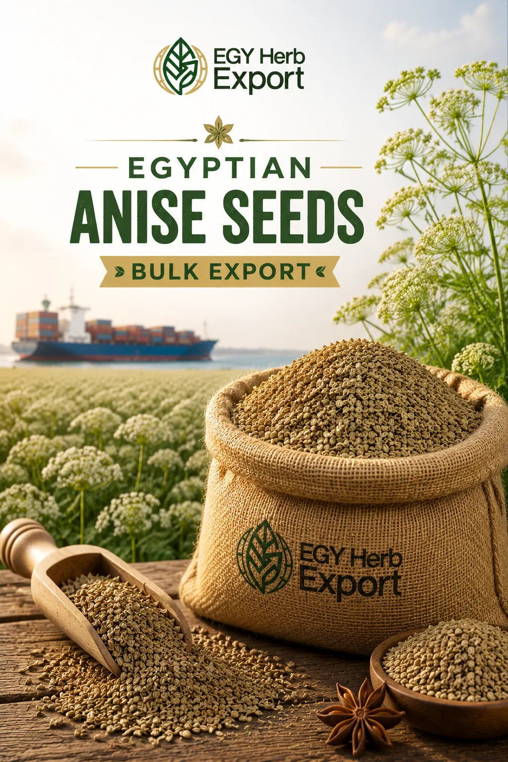 Egyptian Anise Seeds Bulk Export