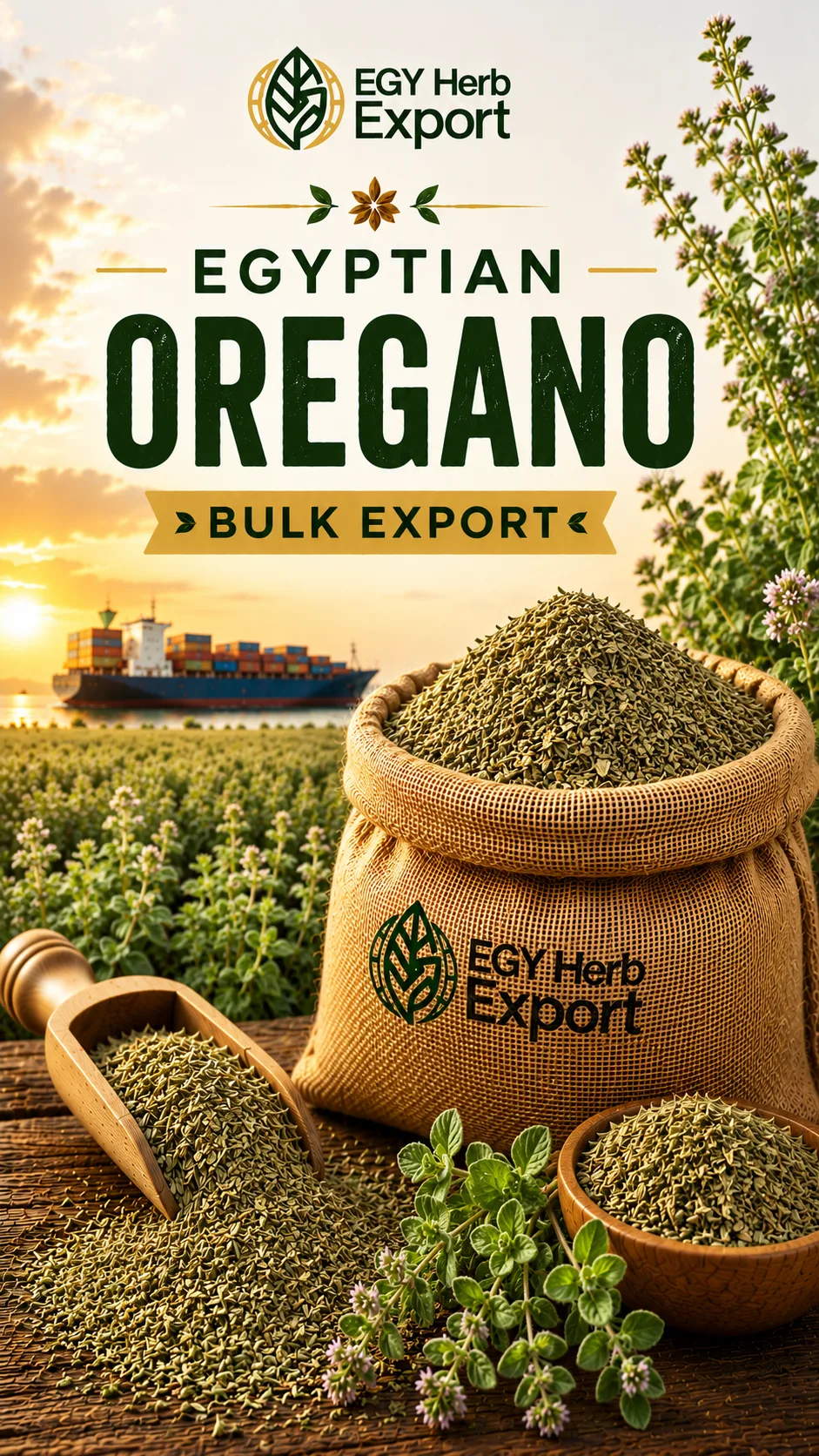 Egyptian Oregano Bulk Export